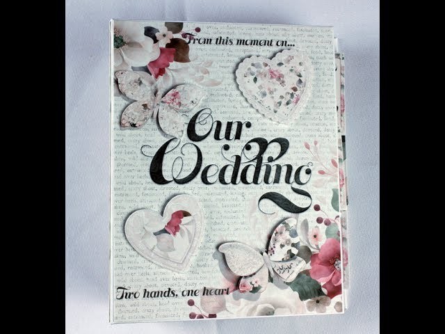 Wedding Mini Album created with Everlasting Collection | Nitwit Collections™