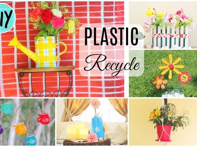 6 Best Ideas to Recycle PLASTIC BOTTLES at home. DIY home decor