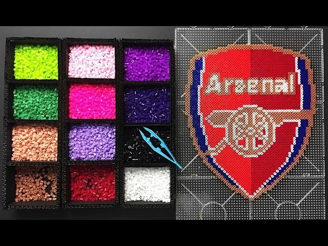 Arsenal FC Logo Pixel Art ( How to make )
