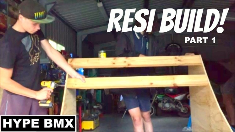 DIY $200 BUDGET BMX RESI | Part 1