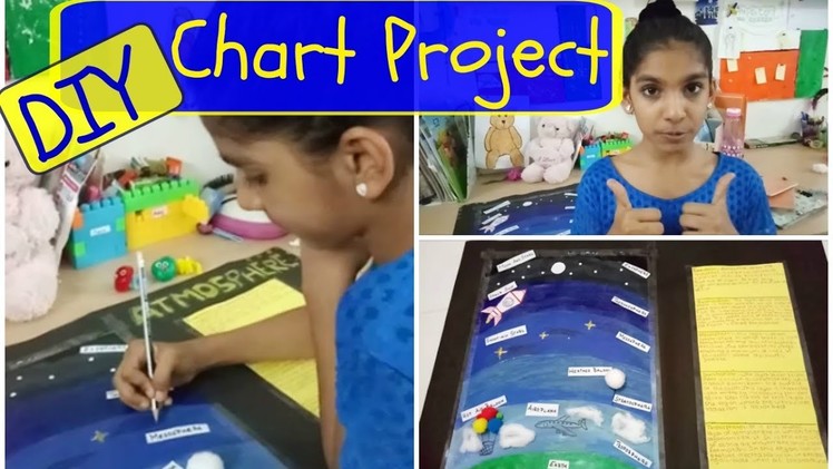 DIY | Chart Project for 6th - 7th grade school students | Topic - Atmosphere