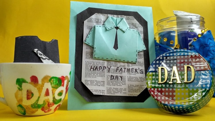 DIY: FATHER'S DAY GIFTS | LAST MINUTE GIFT IDEAS FOR KIDS.TEENAGERS