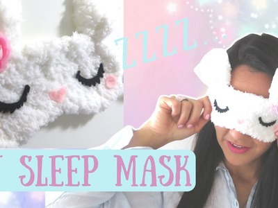 DIY Sleep Mask   ADORABLE Bunny Eyemask
