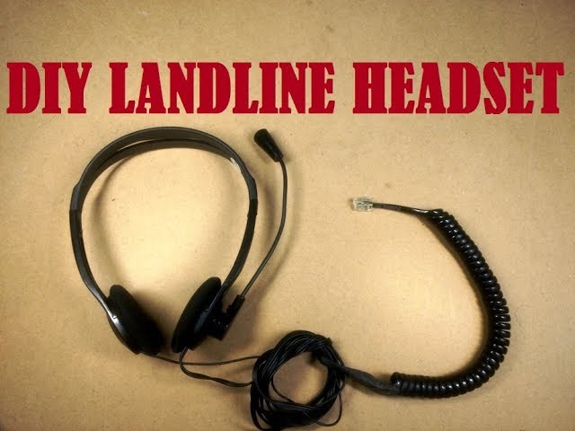 #E-CYCLE: DIY Landline Headset