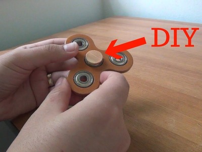 ???? How to make a DIY fidget spinner center button cap ????