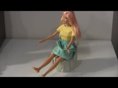 How to Make a Doll Chair for Barbie