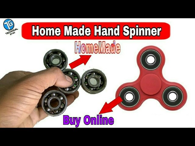 How To Make Fidget Hand Spinner At Home
HomeMade DIY Fidget Spinner Toy