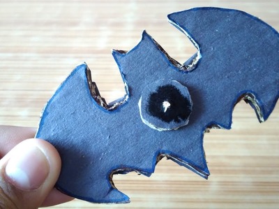 How to make Fidget Spinner at Home Without Bearings - DIY Batman Fidget Spinner