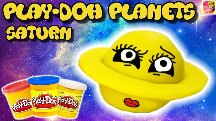 How To Make | Play Doh Saturn - Play Doh Universe Planets Series (Tutorial) ???? Crafty Kids