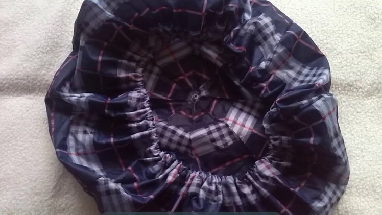 How to recycle broken umbrella