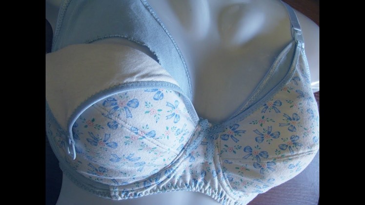 How to sew a nursing bra