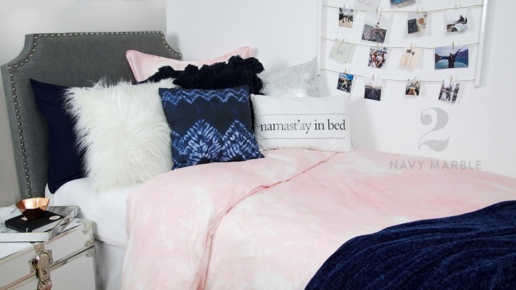 How To Style The Pink Marble Duvet 4 Ways