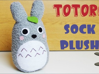 Kawaii Totoro Sock Plushie Tutorial | DIY