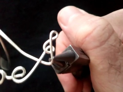 Music Note made in wire