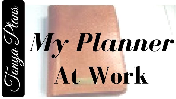 My Franklin Covey Planner appointments, Outlook and looking busy at work!