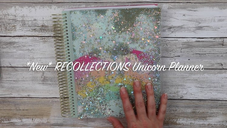 *New* Recollections Unicorn Planner 2017 - 2018