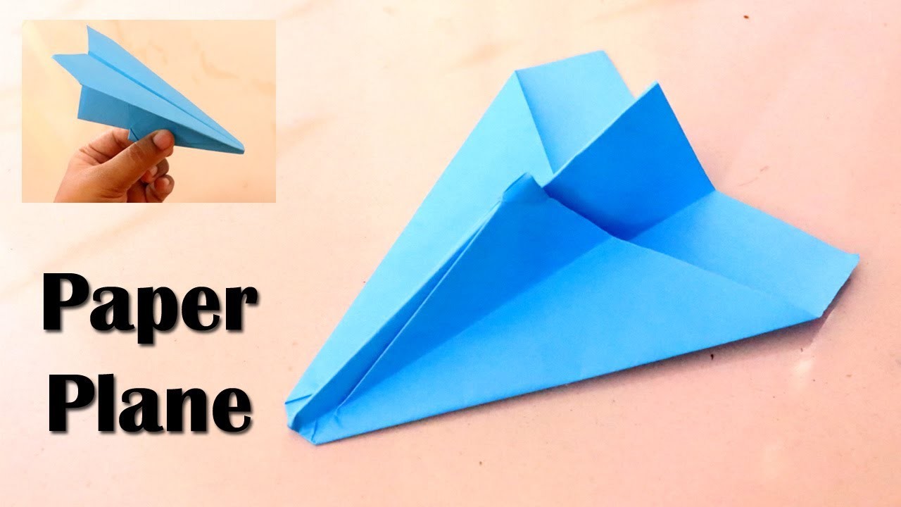 Paper Planes, How To Make, BEST and EASIEST DIY, Paper Crafts, Airplane ...