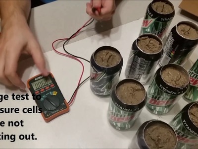 Soda Can Battery - Power From Trash - DIY Project
