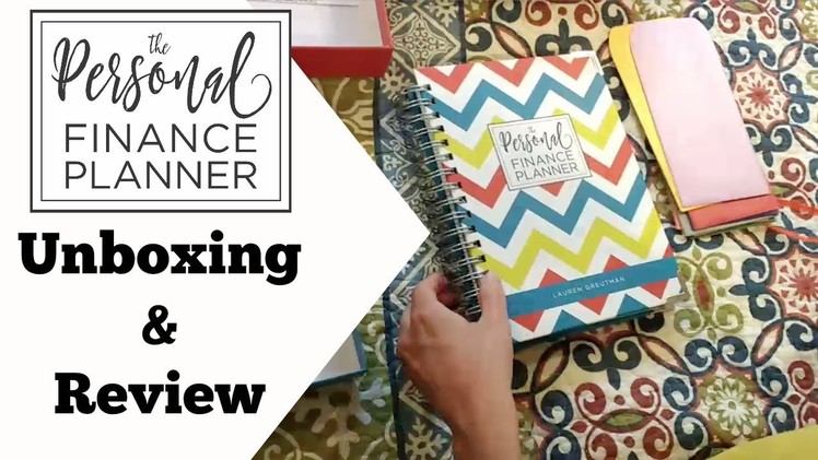 Unboxing and Review - The Personal Finance Planner
