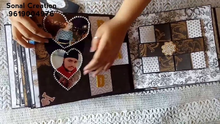 ❤25th Wedding Anniversary Scrapbook❤ done by sonal creation