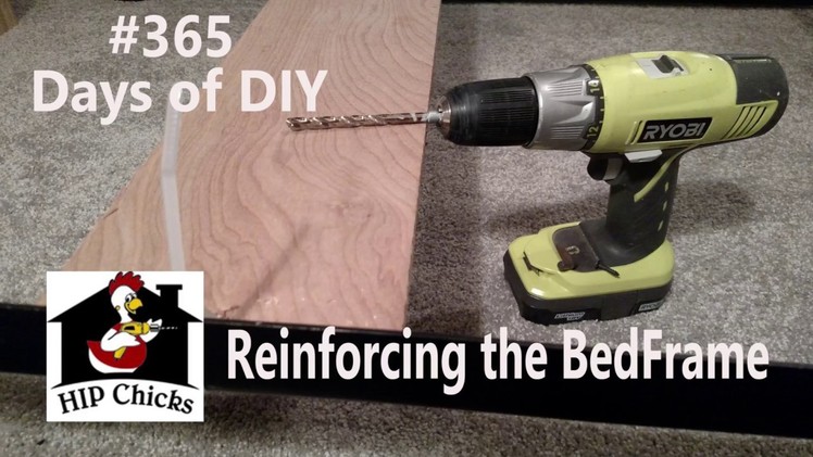365 Days of DIY How to Reinforce bed frame