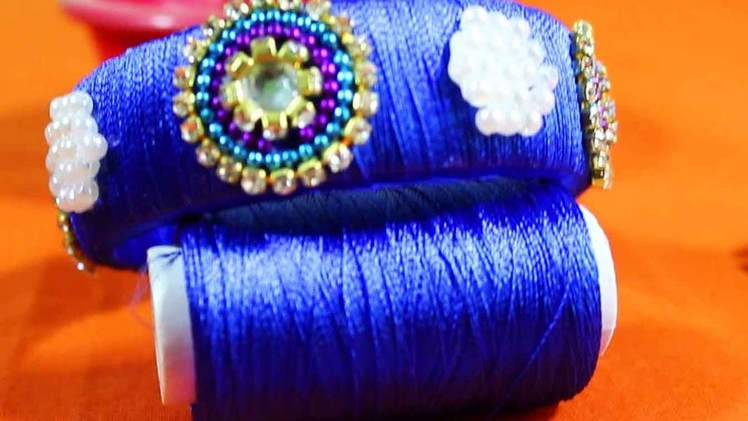 Beads Bangles Design | Silk Thread with Beads bangle Fashion Designs || FB Designs