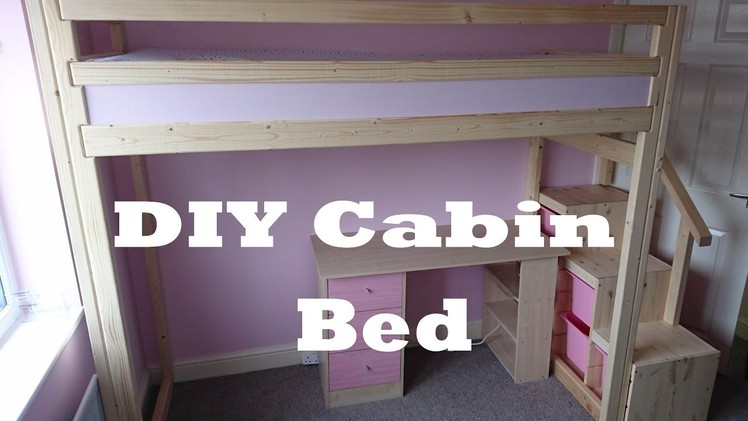 DIY cabin bed (under £70)