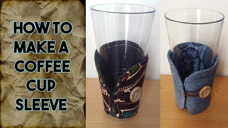 DIY: Coffee Cup Sleeve FREE PATTERN - Craftbrulee