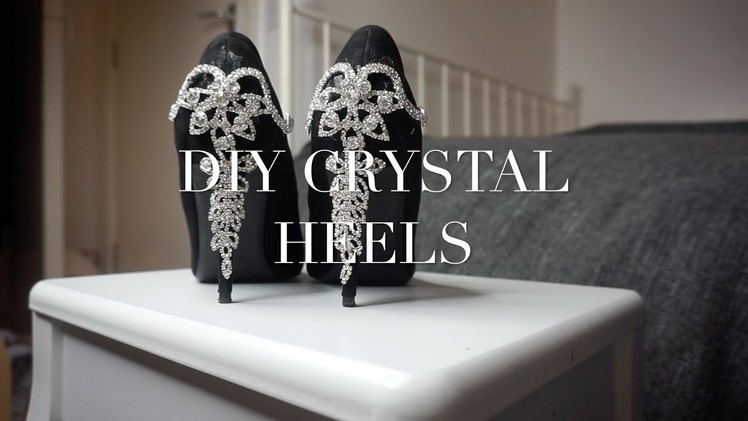 DIY Glam Crystal Heels for under £10!!!