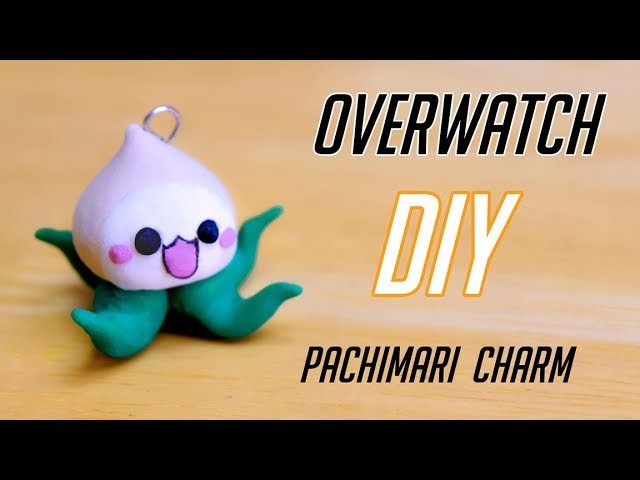 DIY Pachimari Charm : Overwatch DIY + Polymer Clay Tutorial
