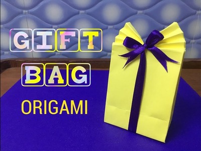 DIY : Paper Gift Bag Origami