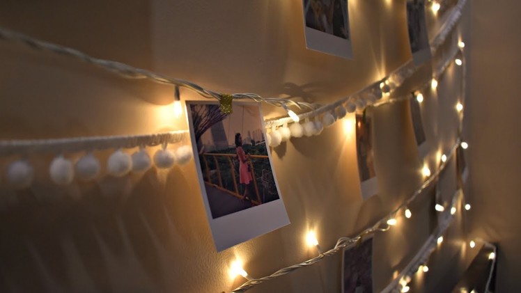 DIY Polaroid Wall Display