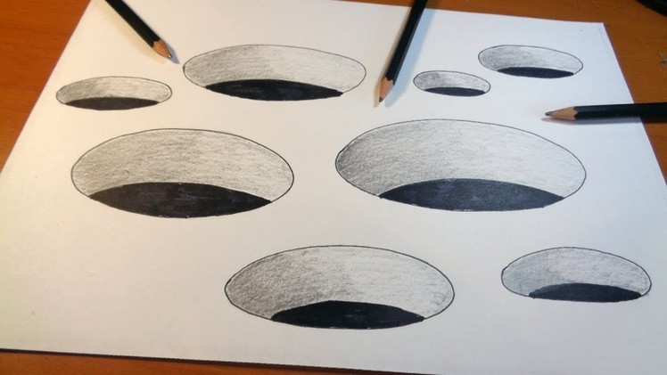 Drawing 3D Holes for kids