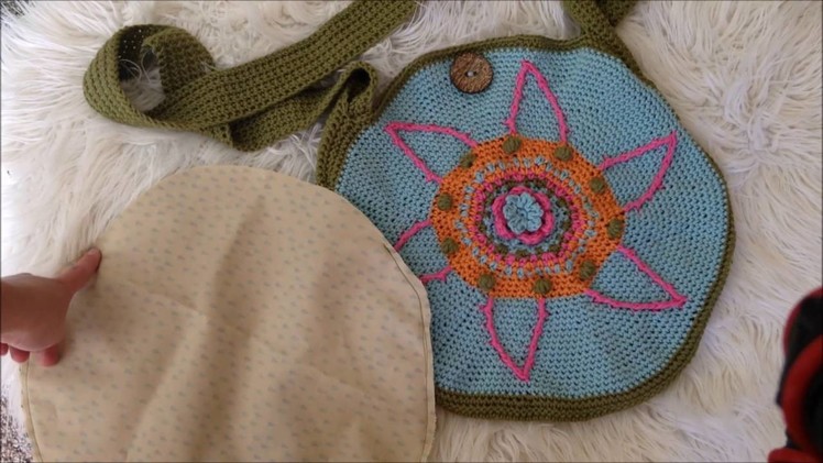 How to Line Knit or Crochet Bag