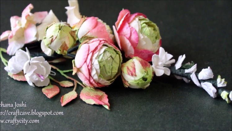 How to Make Cabbage Roses By Archana Joshi (Follow The Flower Friday)