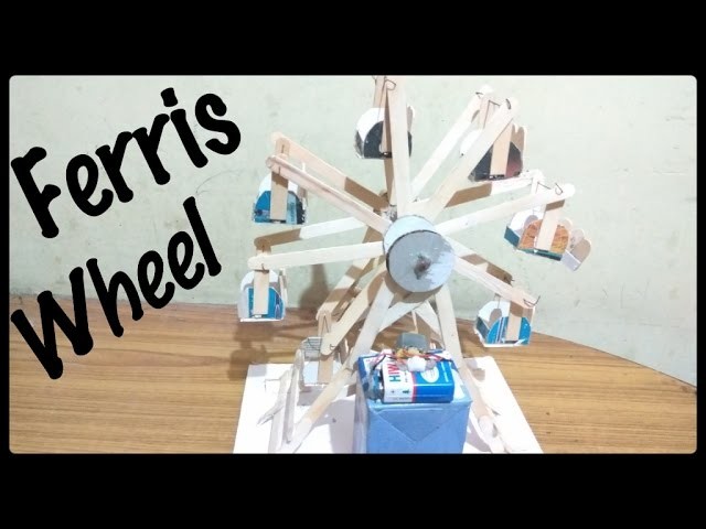 How To Make Electric Ferris Wheel At Home Very Easy