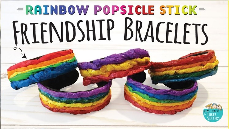 How to Make Popsicle Stick Friendship Bracelets | DIY Jewelry