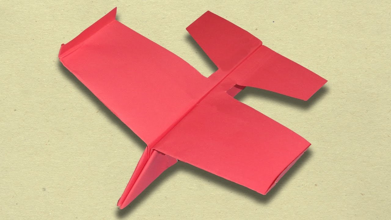 How to Make The Best Paper Glider Airplane Ultimate Paper Plane Easy.