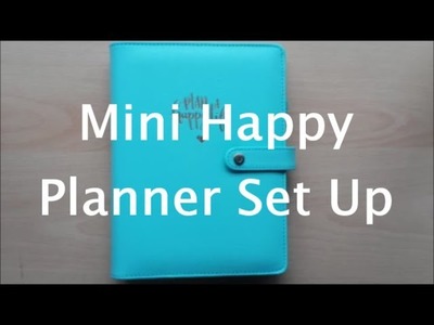 Mini Happy Planner Set Up