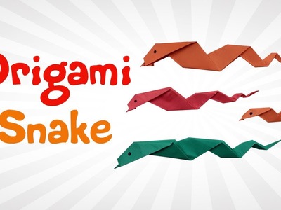 Paper Origami Snake Tutorial For Beginners Diy How To