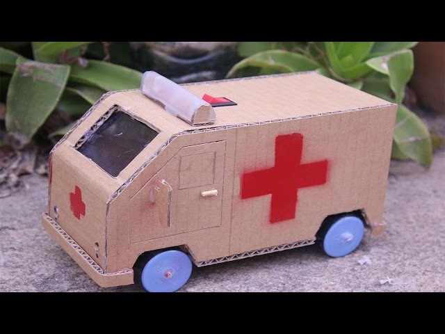 Wow! Amazing RC ambulance Car | how to make a mini ambulance car
