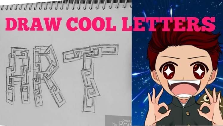 Cool Letter Designs To Draw | Cool Designs to Draw On paper | Drawing Ideas | Name Style