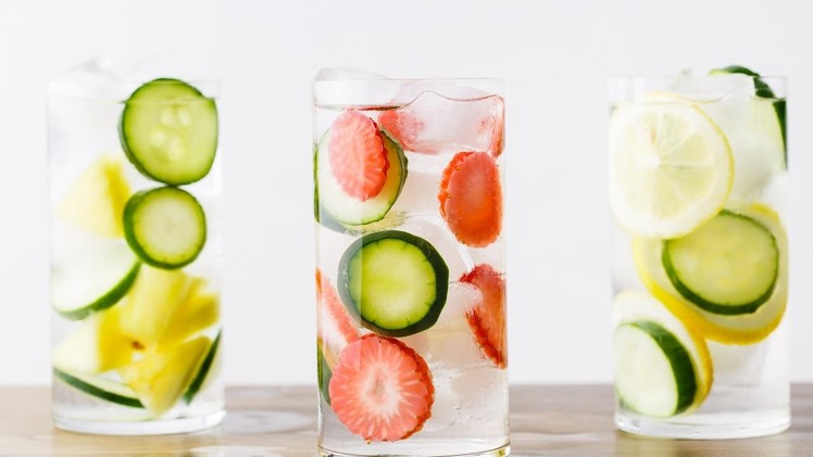 Cucumber Spa Water (3 simple, but potent recipes to slim and detoxify)