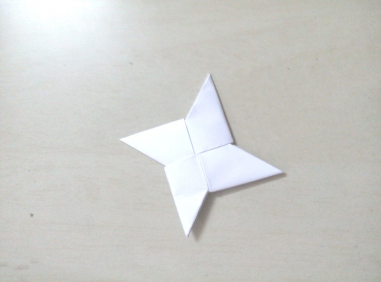 DIY: How to make ninja star  - Origami for Kids