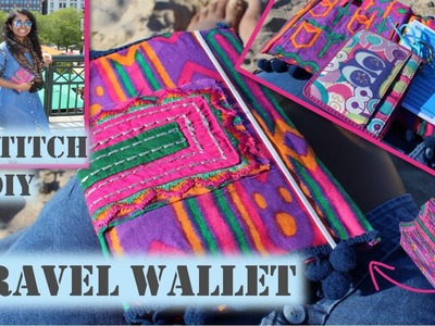 DIY Travel Wallet | No Stitch