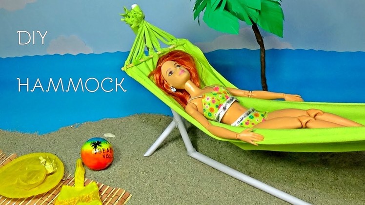 Doll hammock diy │How to make doll hammock │DIY For Dolls
