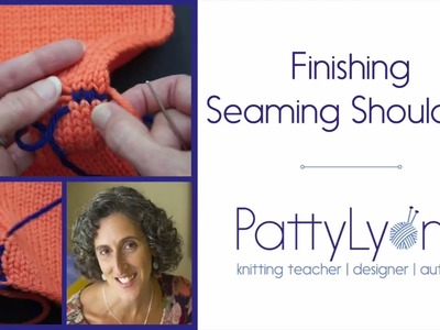 Finishing: How to Seam Shoulders in Knitting