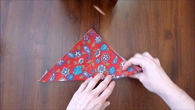 Handkerchief Folding Tutorial - Elegant and unique Pocket squares for men