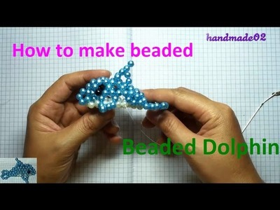 How to make beaded animals: Dolphin  (2.2)