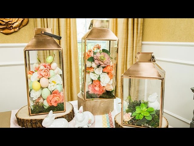 How To - Maria Provenzano's DIY Floral Lantern - Hallmark Channel
